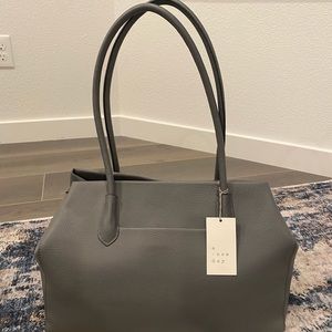 Dark Grey shoulder purse